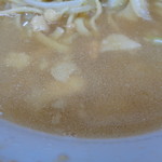 ラーメン二郎 - アツアツのスープは旨いね
