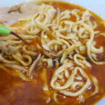 ラーメン二郎 - 赤酢投入～♪