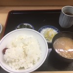 季節料理 魚竹 - 先に照焼以外が供される