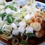 加賀 - ねぎと七味をオン