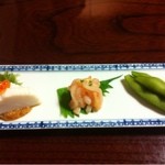 石ばし - お通し3種