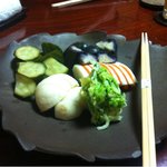 石ばし - 漬物盛り合わせ
