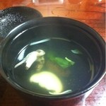 石ばし - 肝吸い