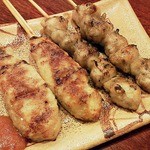 養老乃瀧 - ぼんじり(塩)＆つくね(塩)