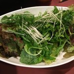 炭火焼とり 安喜 - つきだしのサラダつきだしのサラダ