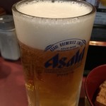 炭火焼とり 安喜 - 生中550円生中550円