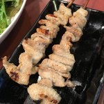 炭火焼とり 安喜 - かわ150円