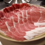 Shabusen - 国産牛ロース　豚肉