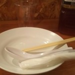 Yume Wo Katare Kyoto - お皿、レンゲ、お箸、お手拭きなど