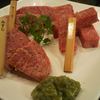 ほるもんと焼肉屋はせ川 - 料理写真:極上和牛三点盛り