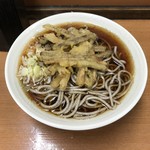 わんぱく - かけそば250円+ごぼう天100円