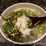 鳥さわ22 - 茶漬け