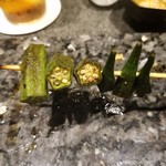 鳥さわ22 - オクラ