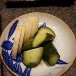 鳥さわ22 - お新香