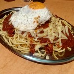 スパゲッティーのパンチョ - ミートソース　ロコモコセット