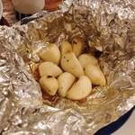 総本家備長扇屋 - にんにくバター 280円