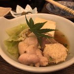 華味鳥 - 華コース4,350円…水炊きをいただきます♪