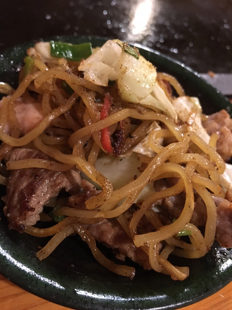 和食 ジヤトコ 焼きそば 前