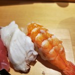 お福寿司 - 蛸、海老