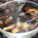 お食事処　もり - 冬場はストーブの上にあるおでん　ほのぼのしていい