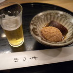 鳥つね自然洞 - お通し