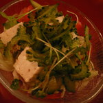 安里家 - ゴーヤと豆腐のサラダ