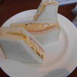Kenkou Resutoran Orenjiya - 玉子サンドです。