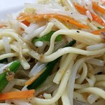 中華麺店 喜楽 - 焦がしねぎ