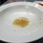 中華麺店 喜楽 - 食べ終り