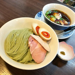 らぁ麺 紫陽花 - 特製醤油つけ麺 大盛