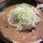 すすきのらぁめん 膳 - 【味噌ラーメン】\680…ねぎ増量（無料）