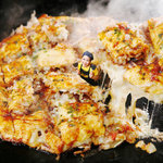 Okonomiyaki Tengoku Micchan Chi - 当店人気ＮＯ．1ミックスドリア
