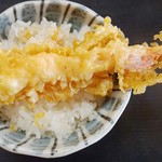 さぬきうどん - ミニ海老天丼w