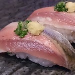 キサラギ - 旬の旨さ！さんまにぎり！