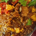 大衆中遊華食堂 八戒 - 四川麻婆カレー×生ラムクミン炒め