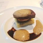 銀座 レストラン オザミ - フォアグラと無花果 ～ オブジェ