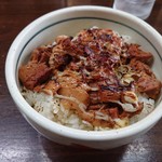 蔵出し熟成味噌 麺屋 味噌壱 - 2018年9月 チャーシュー丼　350円