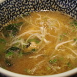 麺屋一燈 - つけ汁