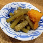 大船 - フキ煮＋カボチャ(サービス)