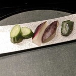 懐石 八泉 - 香の物