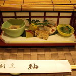 割烹 紬 - 前菜。