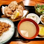 唐揚げ定食850円