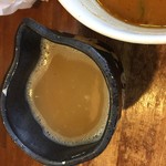 麺匠 大黒 - 割りスープ こってり ^_^