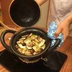 柚木元 - 出ました松茸ご飯