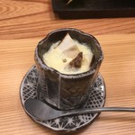 柚木元 - 松茸だけの茶碗蒸し