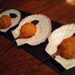 ステラ - 貝柱　フィンガーライム添え