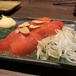 Tamapurazanohimonoya - 塩だれガーリックトマト