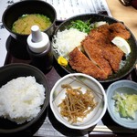 新潟・佐渡島 両津港直送 土風炉 - ﾁｷﾝｶﾂ定食