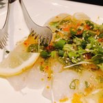 Charizu - 真鯛のカルパッチョ。さっぱり美味しい✨