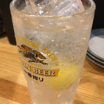 いなせや - チュウハイ 生レモン (220円)